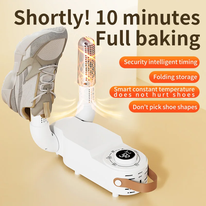 Przenośna elektryczna suszarka do butów UV dezodoryzująca sterylizująca suszarka do butów inteligentna suszarka czasowa domowy szybkoschnący podgrzewacz do butów