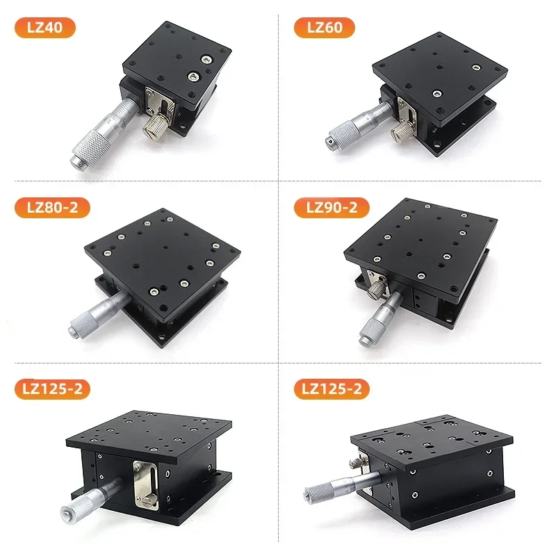 displacement platform optics Z-axis precision lift table LZ40/60/80/90/100/125-2-N mobile slide table