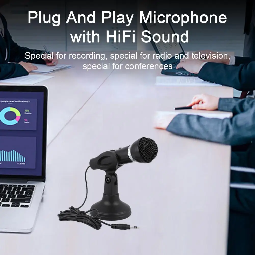 Professional Microphone with Low Latency Plug Play Microphone for Sound High-quality Professional Wired Dynamic for Karaoke