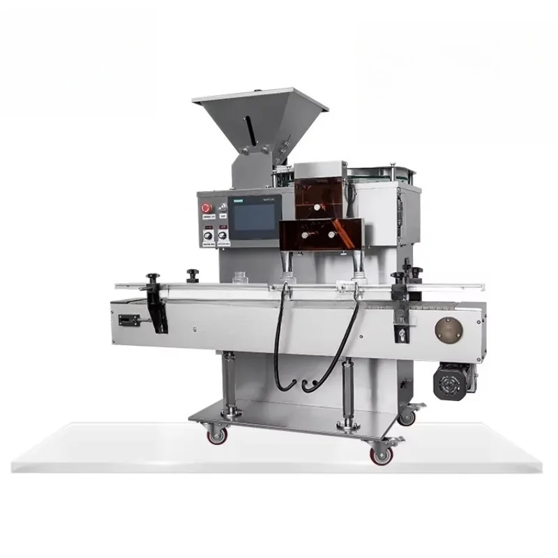 Rotary electronic tablet automatic chewing gum fudge candy bottling counter capsule counter