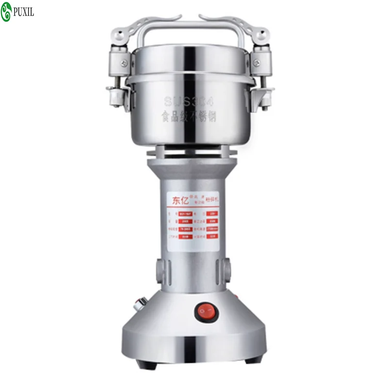 Electric Grain Grinder for 150g Herbs Spices Coffee Beans Portable Electric Spice Grinder 220V 3 Blade 36000 RPM Food Grinder