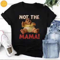 T-shirt vintage Not the Mama Baby Dinosaur, Sinhout