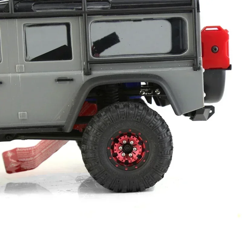 1.0 "إطارات العجلات المطاطية الناعمة 56*22 مللي متر لـ 1/18 1/24 RC الزاحف سيارة محوري SCX24 TRX4M AX24