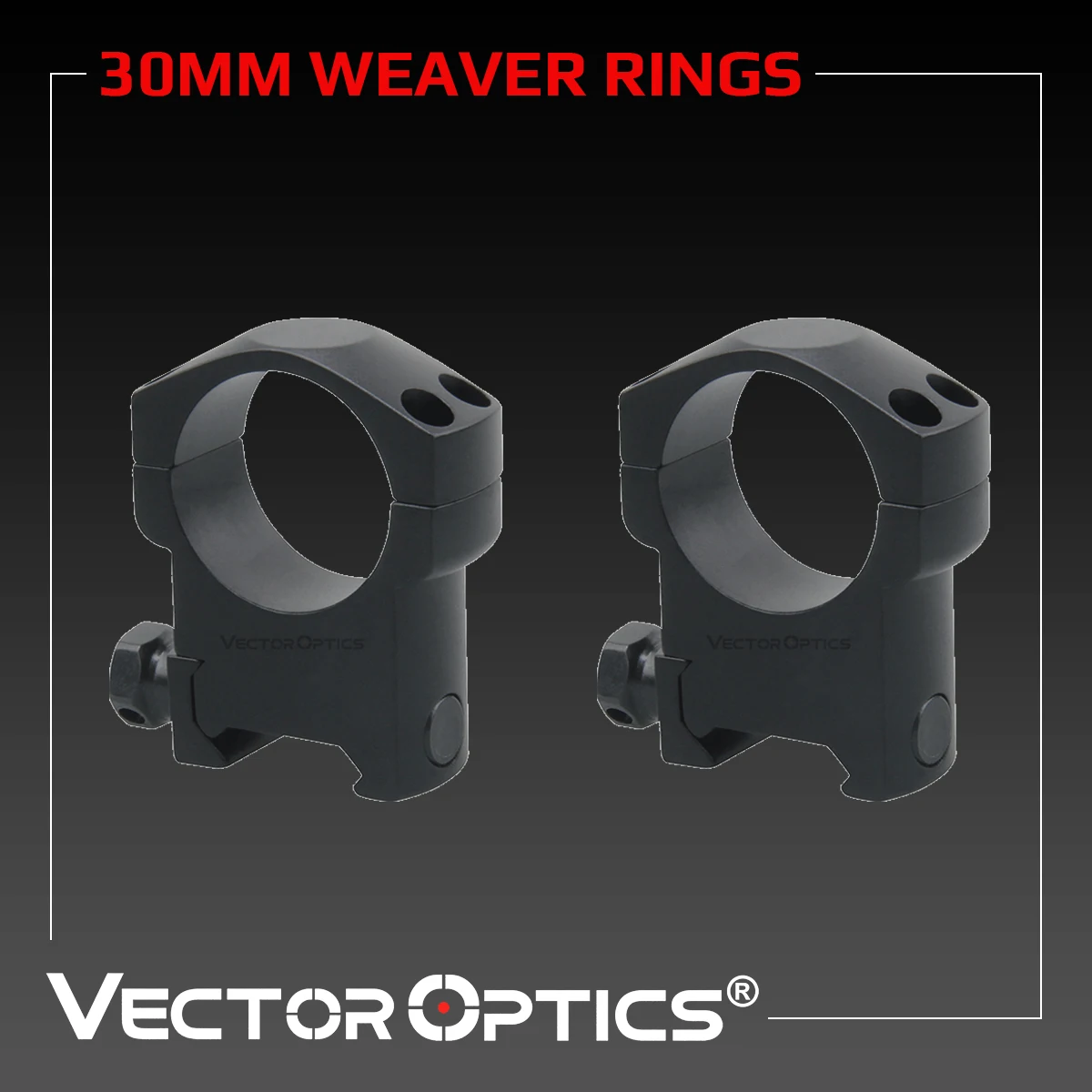 Vector Optics Scope Mount 30Mm High Fit On 21Mm Picatinny and Weaver Rail