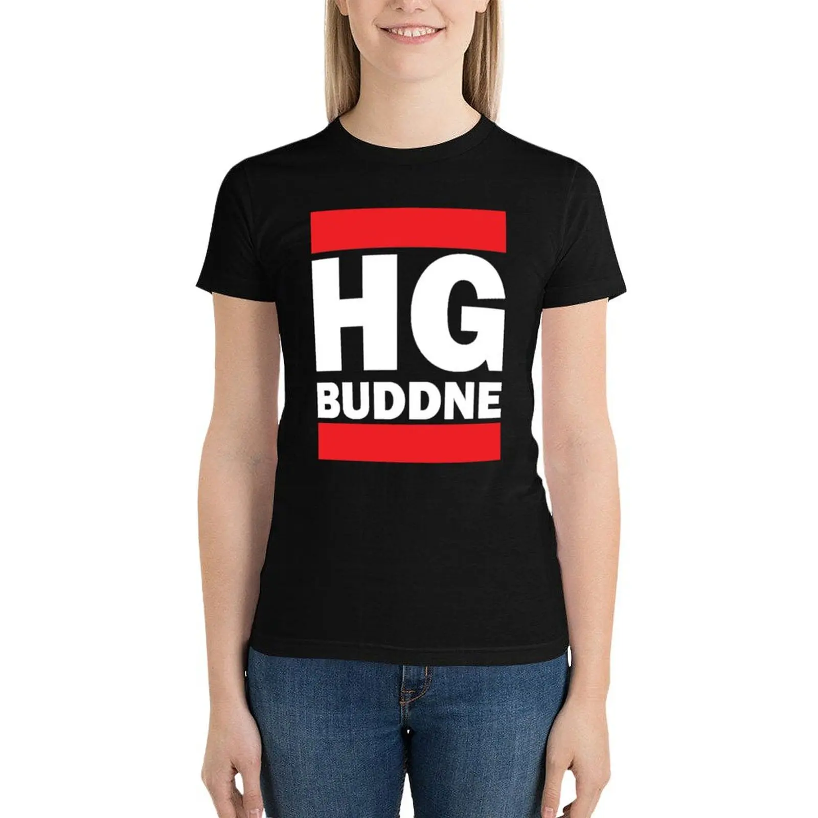 

HG BUDDNE T-Shirt cute clothes Short sleeve tee t-shirt dress for Women plus size