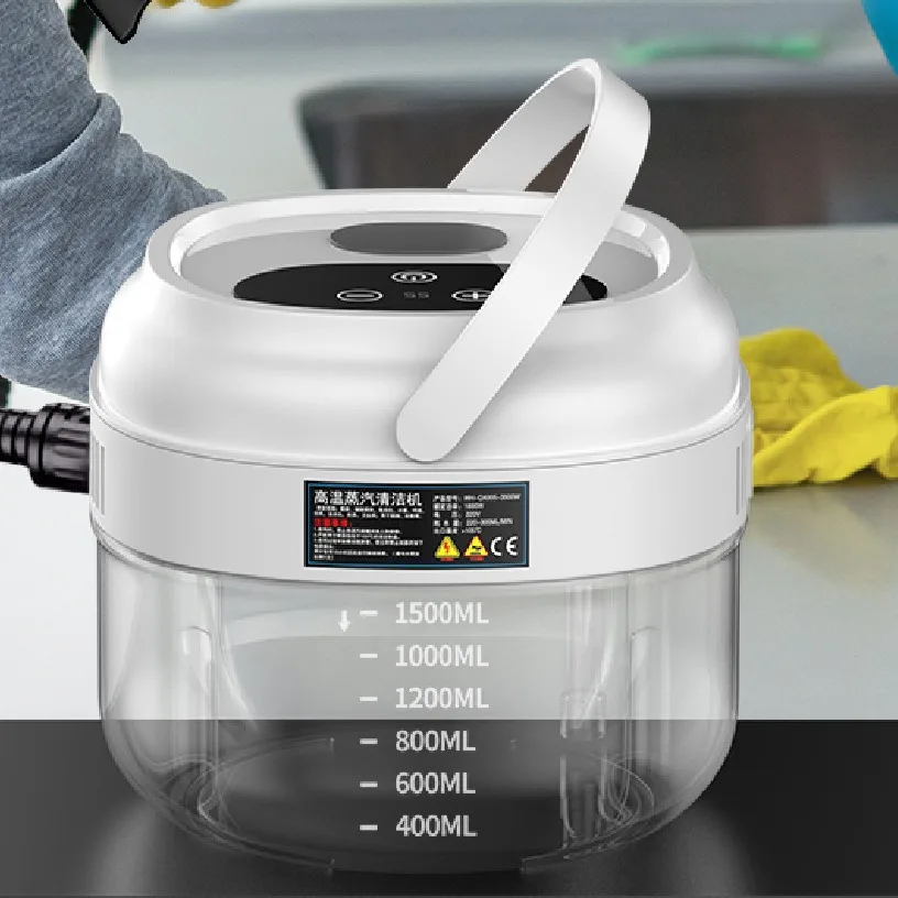 Steam Cleaners1.5Ltouch  temperature  humidifier temperature sterilization spray mat to remove oil stains 스팀청소기  مكينه غسل سجاد