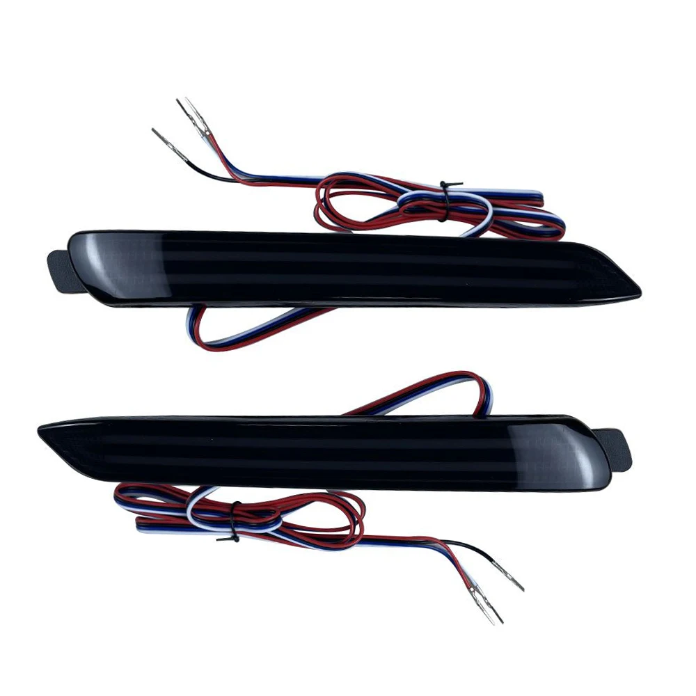 2 Pcs Car Led Rear Brake Light Bumper Lamp For Toyota Camry Rav4 Alphard Velfire Estima Sienna Harrier Fortuner Innova