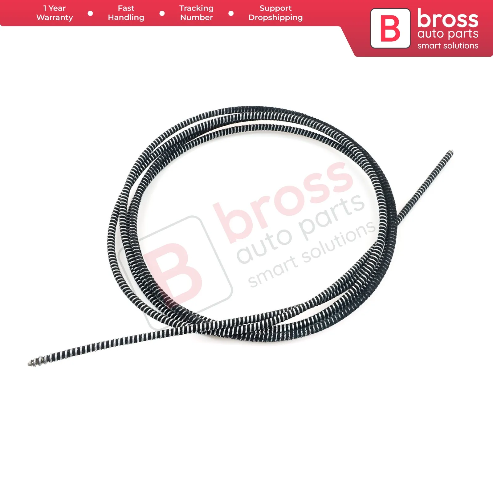 BSR594 1 Pieces Universal Sunroof Repair Cable Set Wearproof Material Lenght: 2 meter; Diameter: 5 mm Made in Turkey