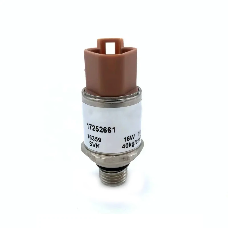 High Quality 17252661 Low Pressure Sensor For Excavator Parts EC160C EC180C EC210C EW140C EW180C EC300D EC1 VOE17252661