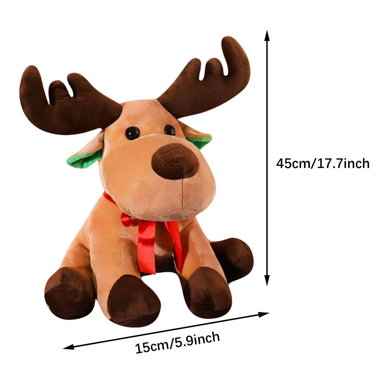 クリスマスヒル、クリスマスレノテディおもちゃ、漫画テディ動物、テディ人形、ベッド