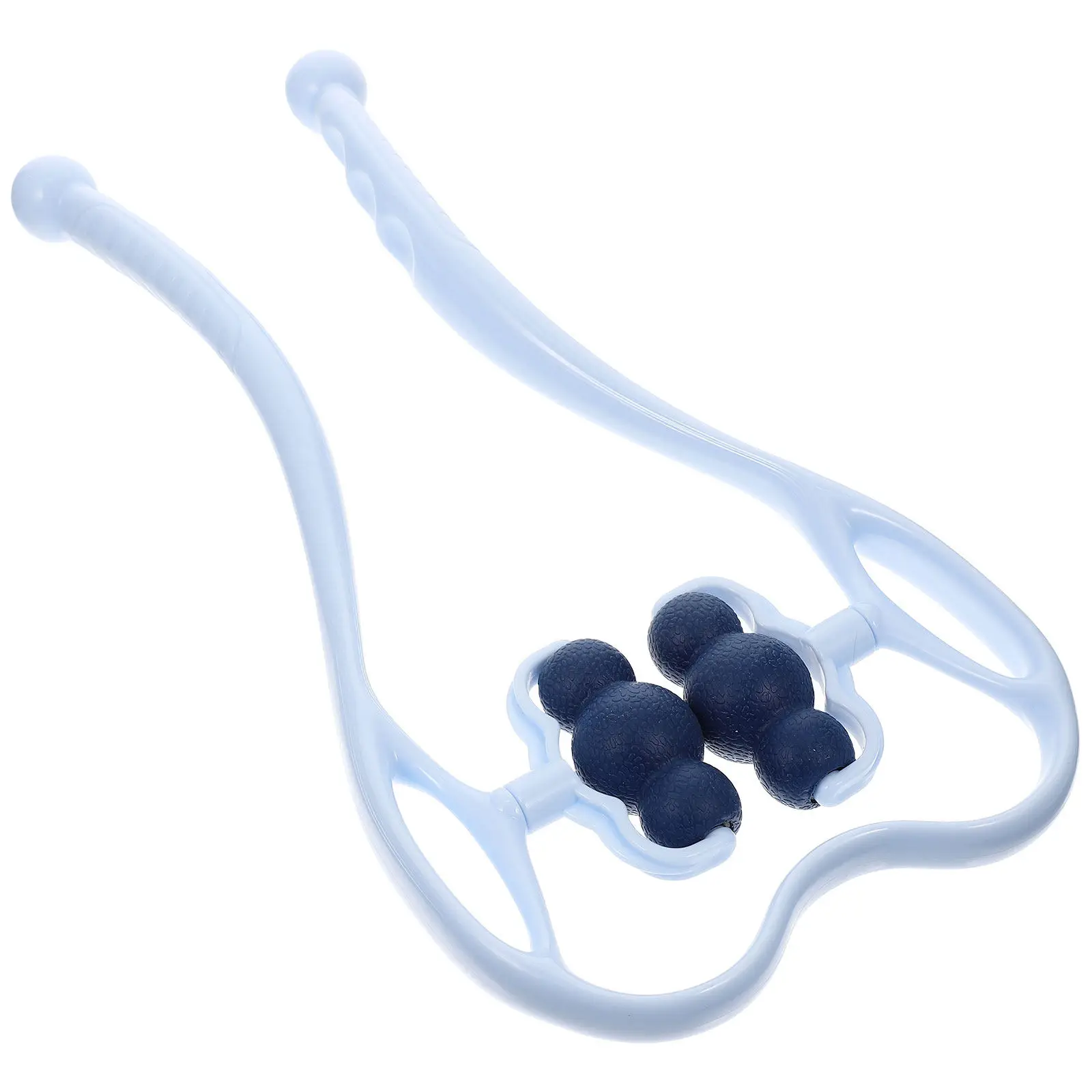 Roller-Nackenmassagegerät Manuelles Triggerpunkt-Massagegerät zur Entspannung der Halswirbel Ergonomisches Design für Zuhause Büro Reise Geschenk
