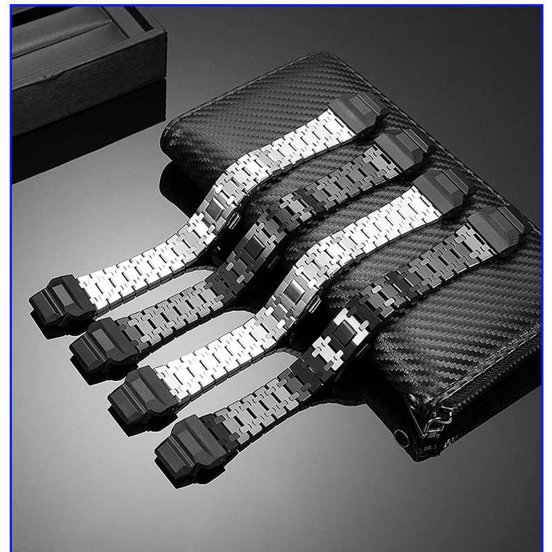DIY Stainless Watchband for Casio G-SHOCK Cat Man 3475 GBD-H1000 Modified Steel Strap Stainless Steel Strap Men's Bracelet view 3