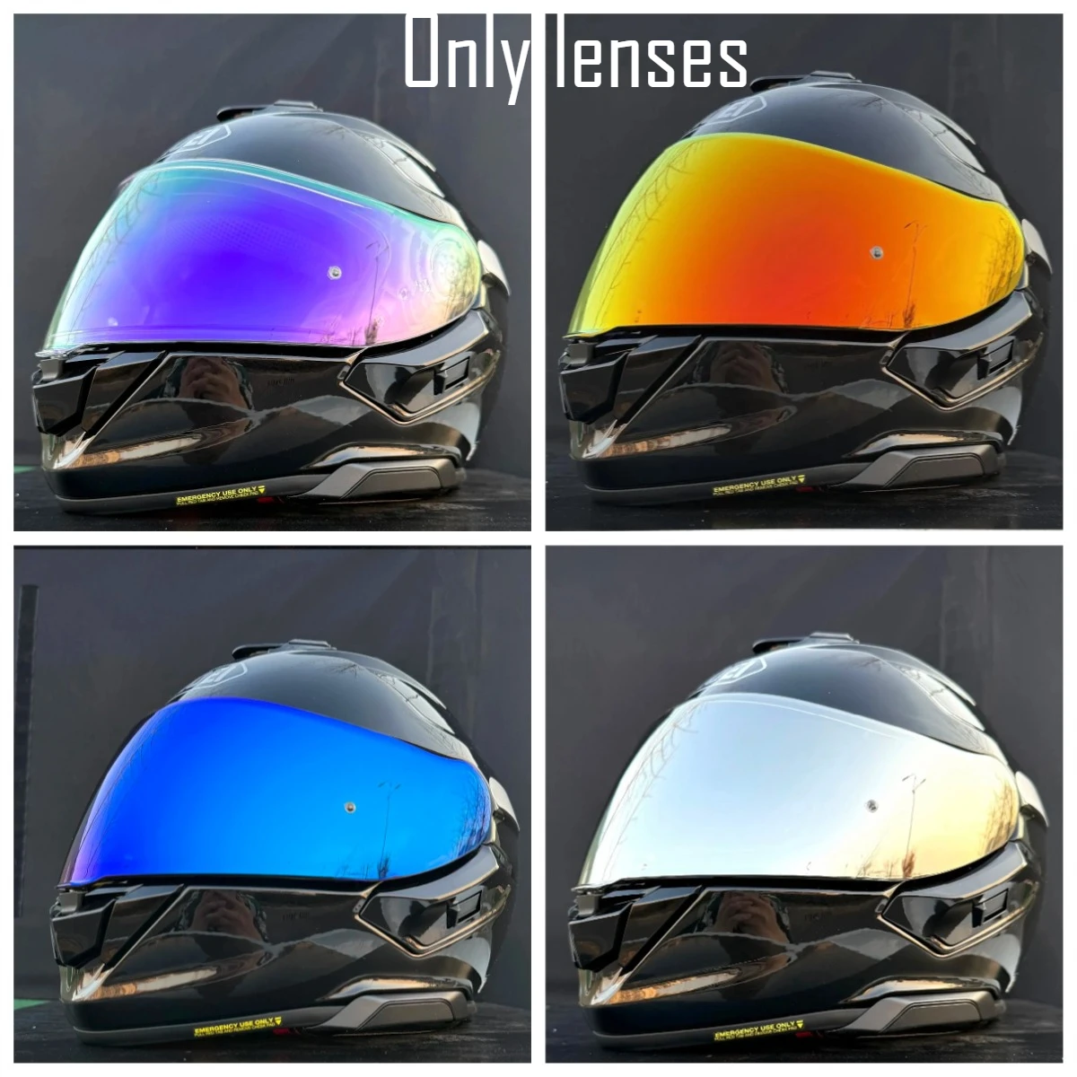 

Козырек для шлема для SHOEI CNS-1C CNS 1C GT-Air3 GT Air 3, линза для мотоциклетного шлема, стеклянный видоискатель, аксессуары для зеркал