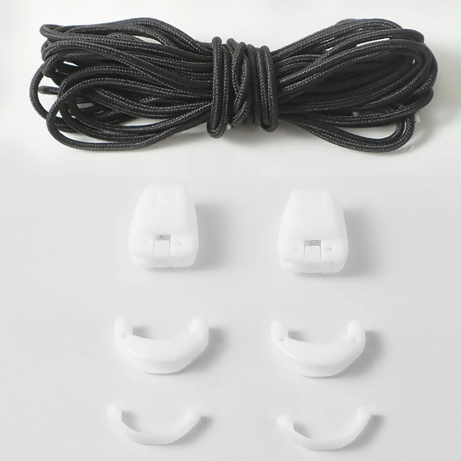 طقم دانتيل سريع جديد بدون ربطة عنق أربطة أحذية تنس مستديرة بدون أربطة أربطة أحذية رياضية عالية الجودة لإكسسوارات الأحذية #4