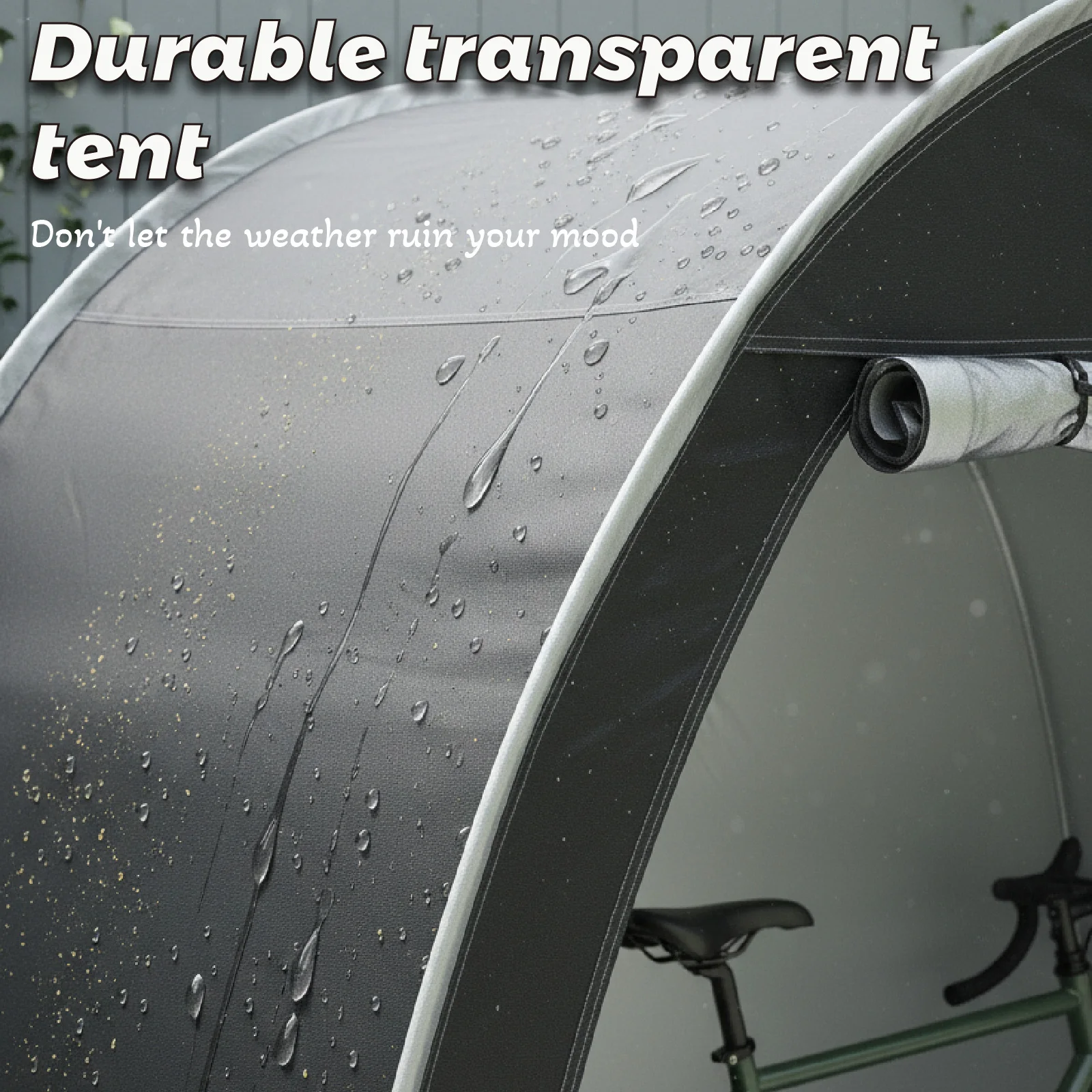 2‑3 Bikes Easy Carry Bike Storage Shelter, Pop‑Up Foldable Bicycle Tent, Space‑Efficient Shed for Outdoor Organizing