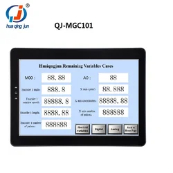 Huaqingjun-vfd用のLCDタッチスクリーン,10.1インチ,hmi,イーサネットネットワーク,rs485,232, 422通信,DC19-30V