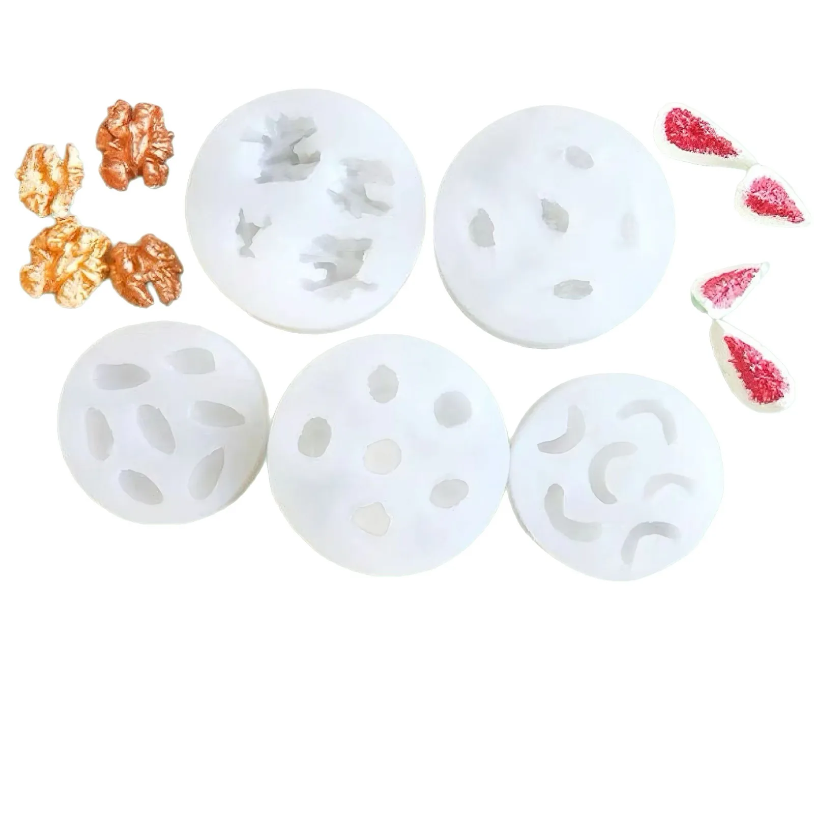 

Nut Dessert Mold Fondant Cake Cookie Decoration Baking Chocolate Mould