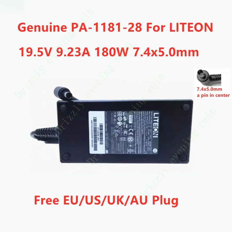 Genuine for LiteOn PA-1181-28 19.5v 9.23a 180W 7.4x5.0mm AC adapter for laptop power supply charger