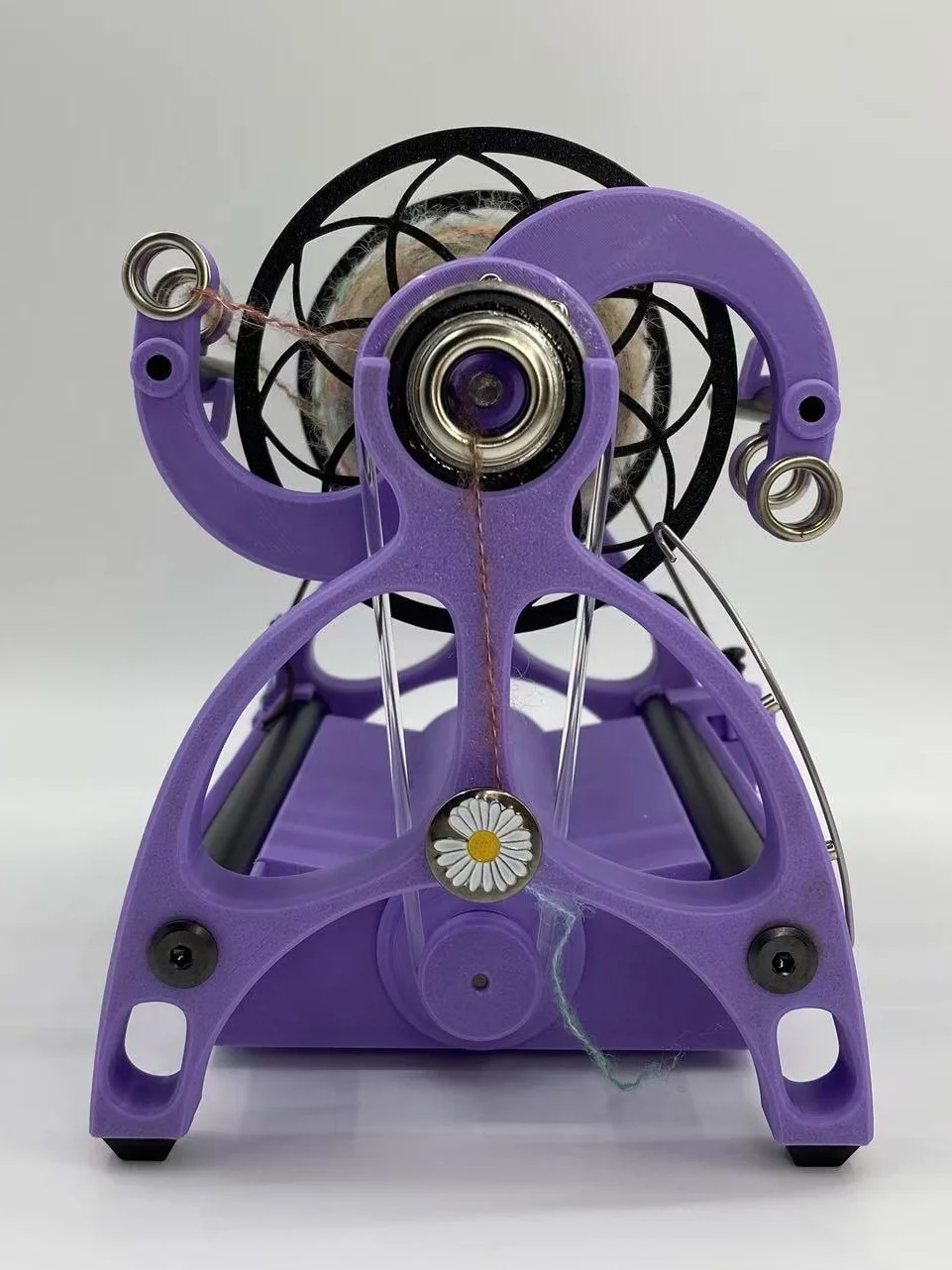 

Upgraded Mini Spinning Wheel Electric Spinning Machine DIY Yarn Textile Machine