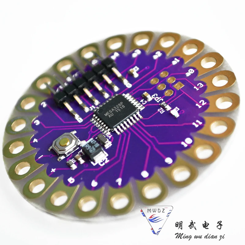 LilyPad 328 메인 보드 ATmega328P 16M