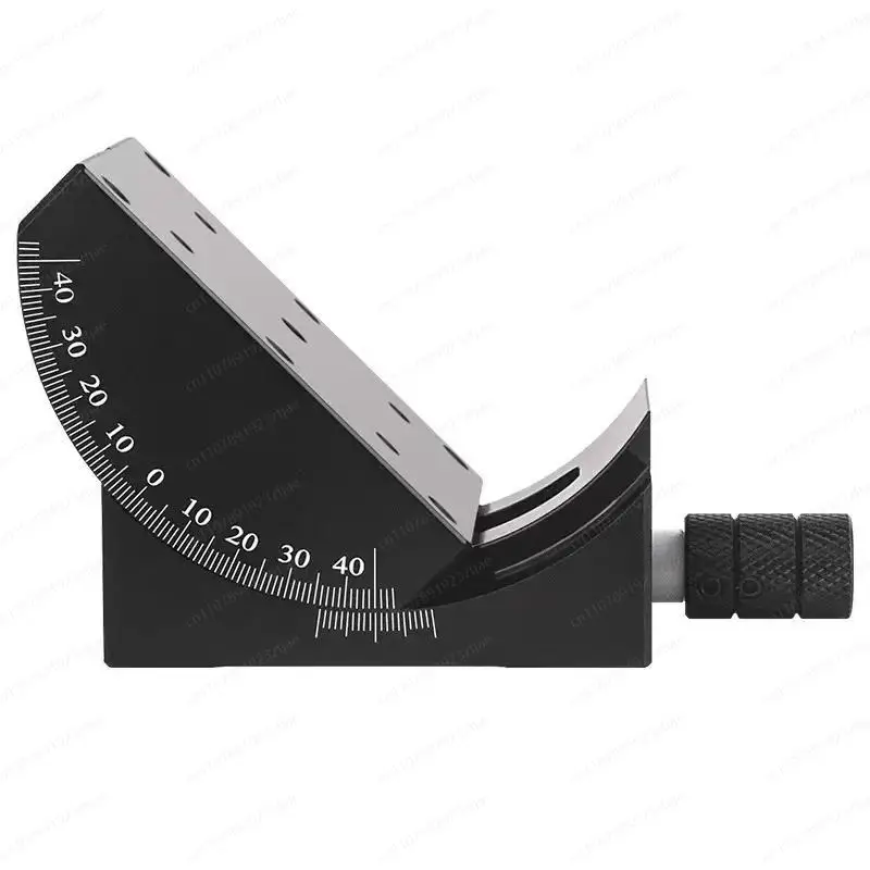 X-Axis Angle Tilt Slide, Manual Arc Goniometer Platform with Fine-Tuning for Optical Alignment GFG60