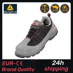 DELTAPLUS 12V antistatic Insulated Shoes Men Work Safety Shoes Anti-puncture Anti Smashing Construction safeaty Shoes