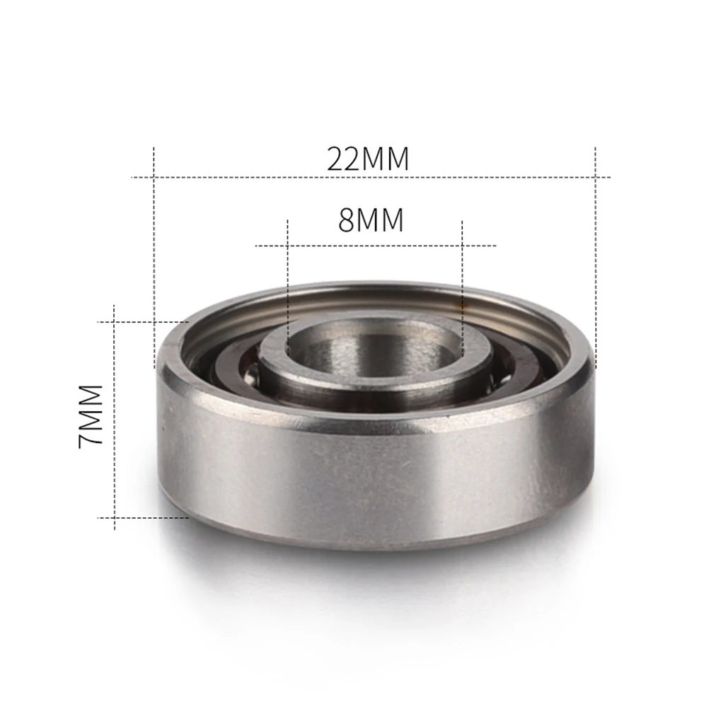 

20pcs Skateboard Bearings 608 2 -9 Sealed Anti-Rust Inline Roller Scooter Bearing Cycling Replacement Durable Mute
