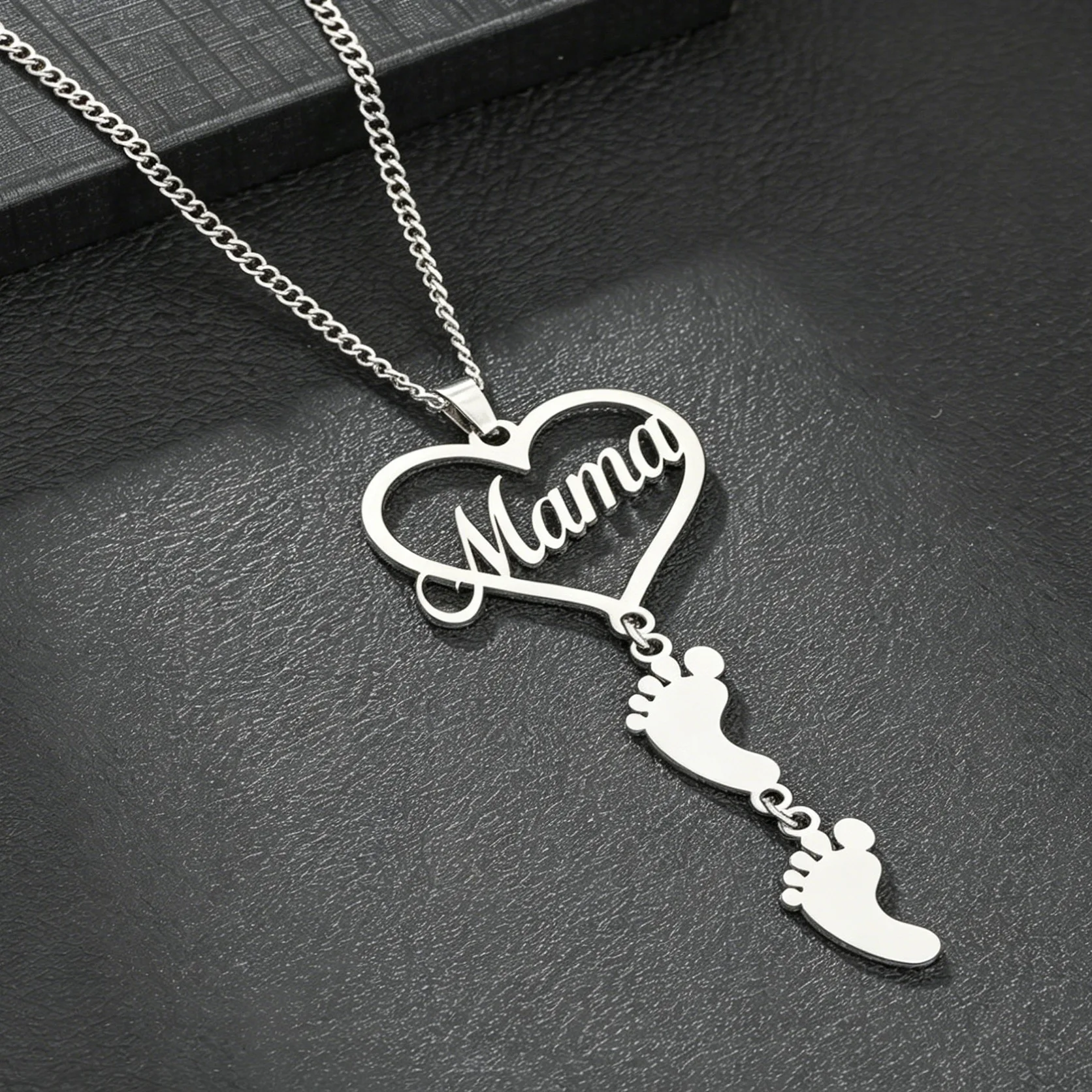 Custom Name Stainless Steel He - Engraved Name Necklace ulasan dan harga