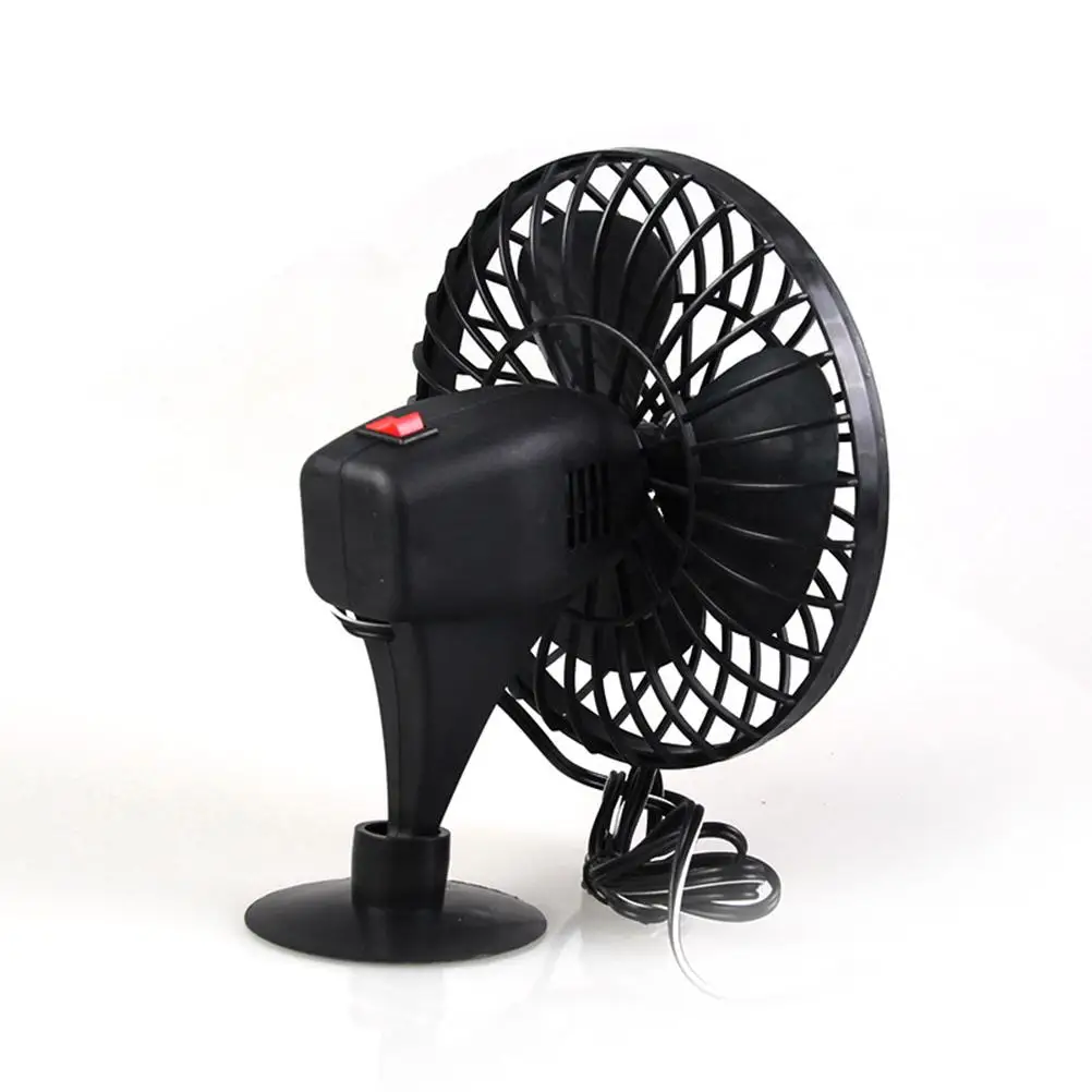 

13 .5cm Car Suction Cup Fan Easy Installation Portable Auto Low Noise for Silent Vehicle