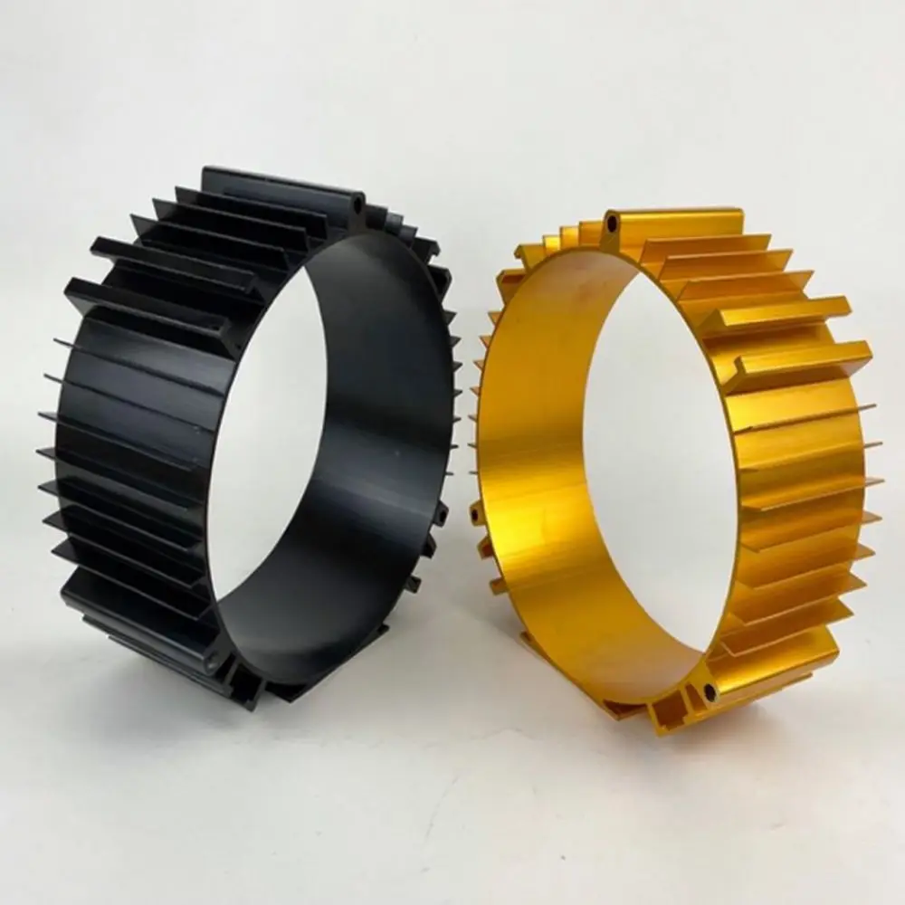 Colorful Aluminum Round Tubing CNC Processed Sandblasted Metal Pipe For Industrial Pneumatic System Engineering Application