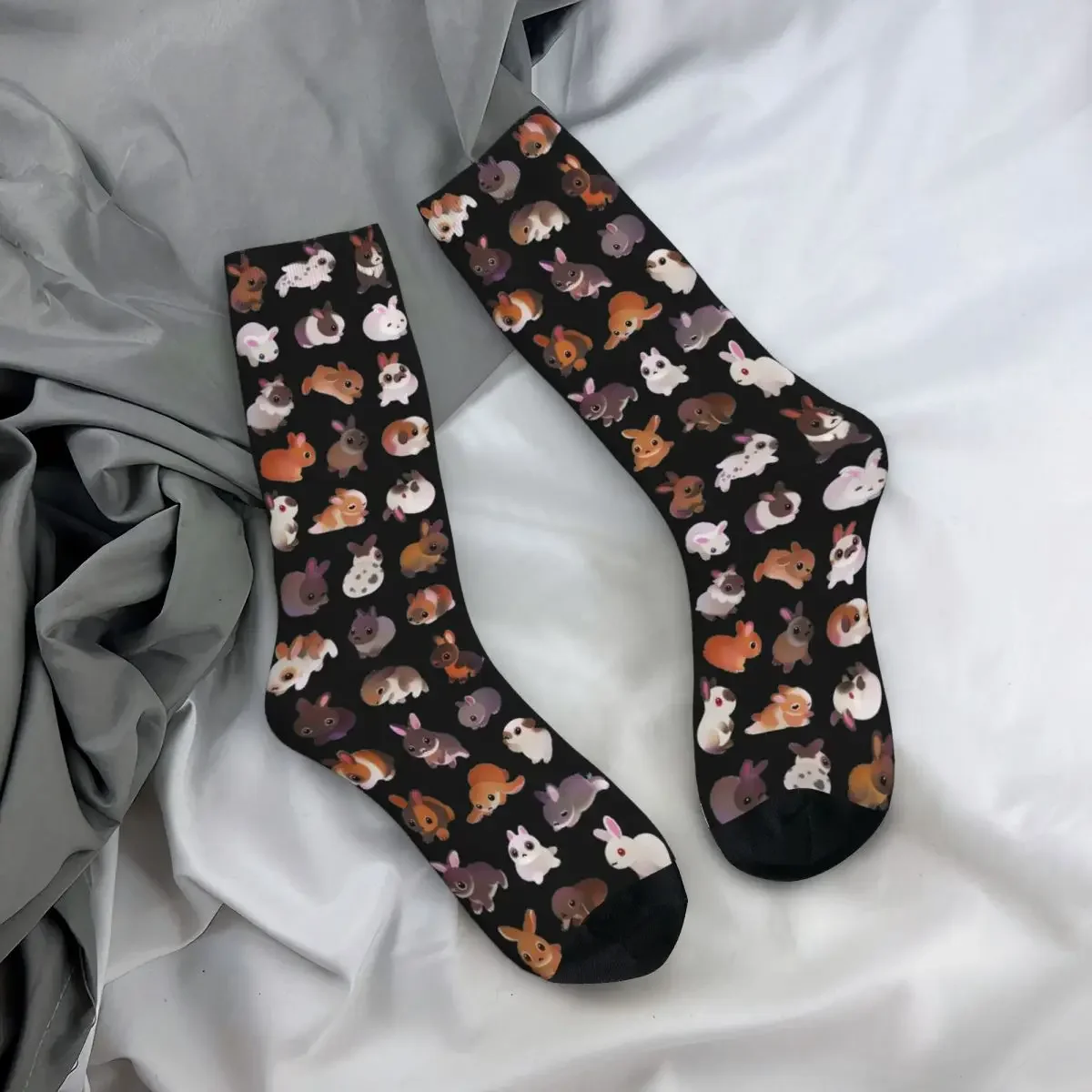 Bunny Day - Other Version Socks Harajuku High Quality Stockings All Season Long Socks Accessories for Unisex Birthday Present