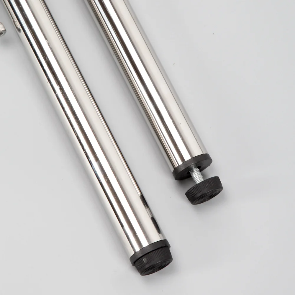 Stainless steel table leg bracket No punching table foot F clip coffee table DIY table desk computer