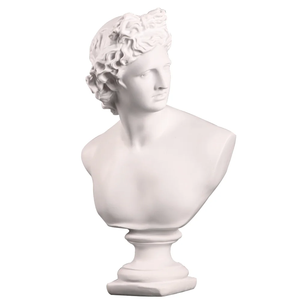 

Premium Resin David Statue Head Beautiful Appearance Elegant Home Decoration Unique Fashionable Exquisite Gift