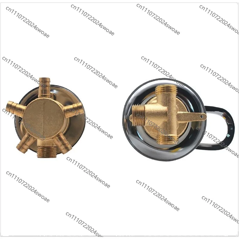 Integral Shower Room Faucet Hot and Cold Water Mixer Valve Switch Accessories Bathroom Mixing Valve Toilet Bath Water Divider