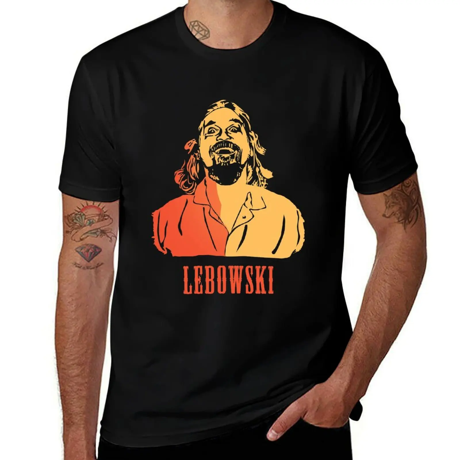 

Lebowski T-Shirt valentines clothes tees graphic shirts anime t shirts black t-shirts for men