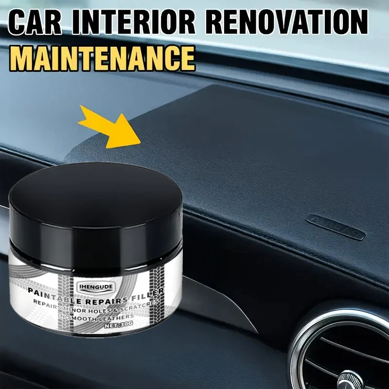 Car Plastic Restorer - Multi-Purpose Black Decorative Restorer for Faded Plastic, Vinyl, and Rubber