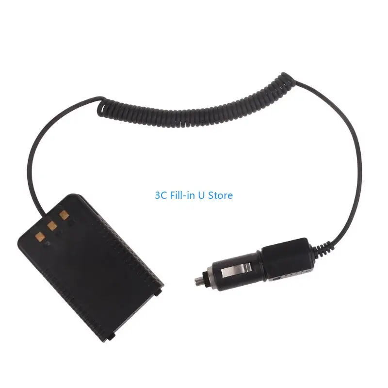 G8TA Fit for FT-25R FT-65R FT25R FT65R FT-25 FT-65 Two Way Radio Battery Eliminators Power Adapter 12V-24V SBR 25Li SBR 26Li