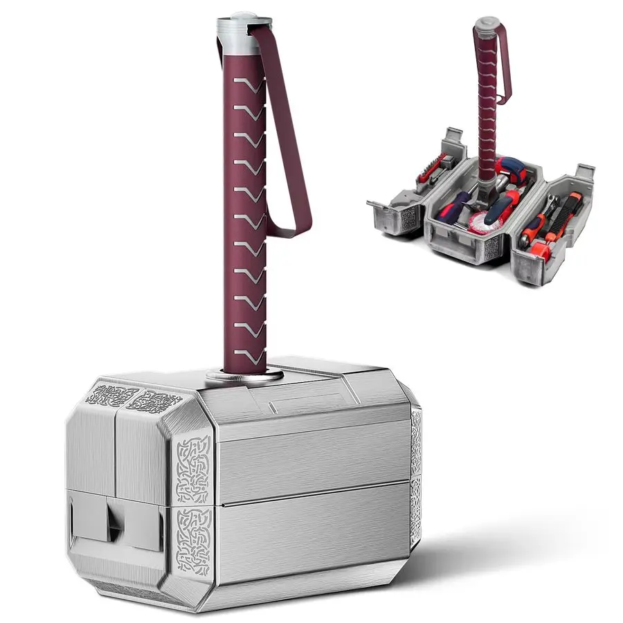 

Набор инструментов для молотка, 28 предметов, ежедневный ремонтный футляр для бытовых инструментов, домашние ручные инструменты, набор ящиков для инструментов с молотком для рукоделия и дерева