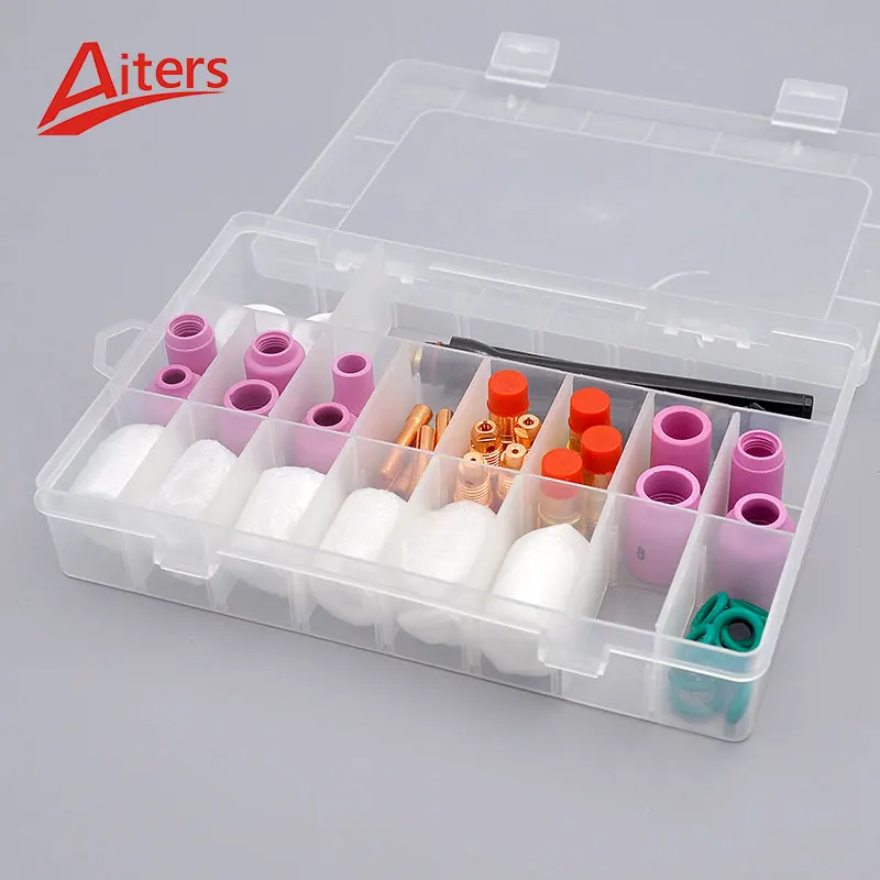 kit-de-soudage-tig-avec-lentille-de-gaz-courte-49-pieces-de-consommables-et-de-recharges-pour-torches-wp17-wp18-wp26-kit-d'accessoires-complet