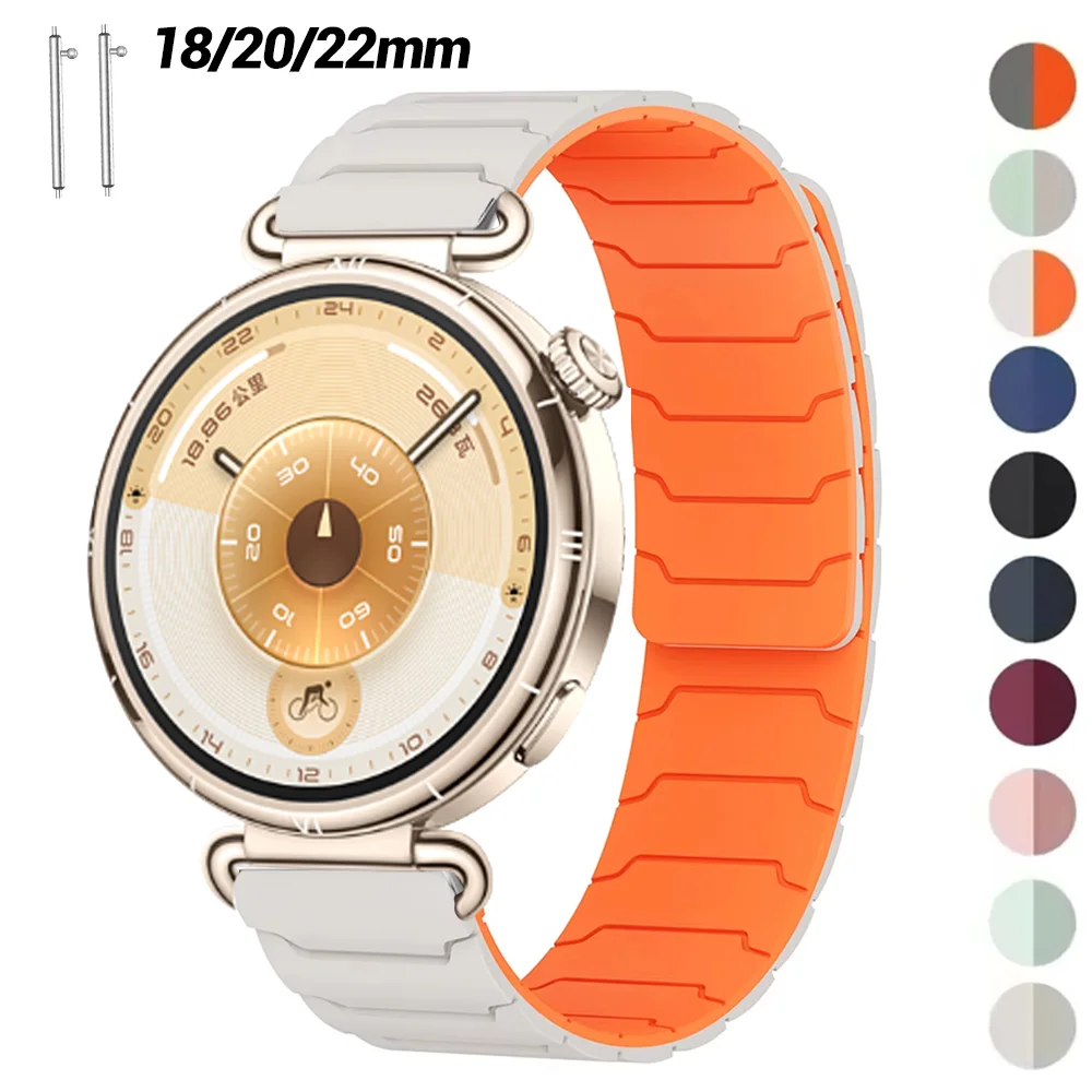 18mm 20mm 22mm bracelet de mon - Silicone Band Women avis et prix