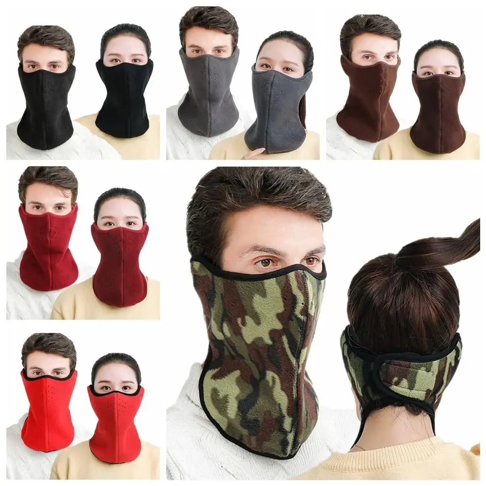 Masker telinga bulu halus bernapas, pelindung leher termal, masker pembungkus Earflap, masker penghangat telinga musim dingin