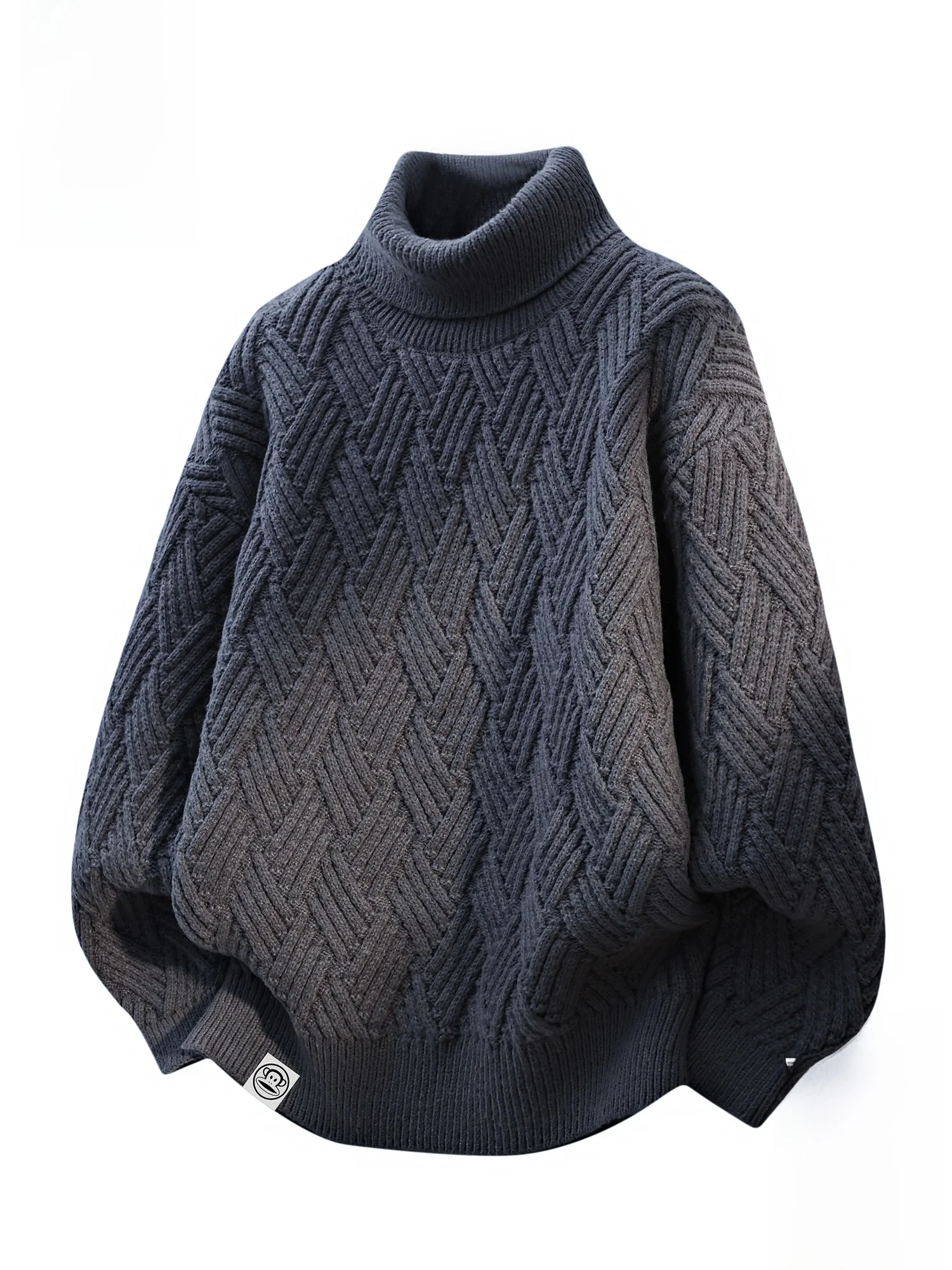 

PaulFrank Loose Fit Knitted Sweater for Men Casual Comfortable Warm Winter Faion Brand Monkey Face Design