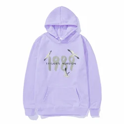 Men's And Women's Cotton Swift Sweatshirt New Style Taylor Spinning Sweater Blanket With Clothes Hood Animation Casual Oversized