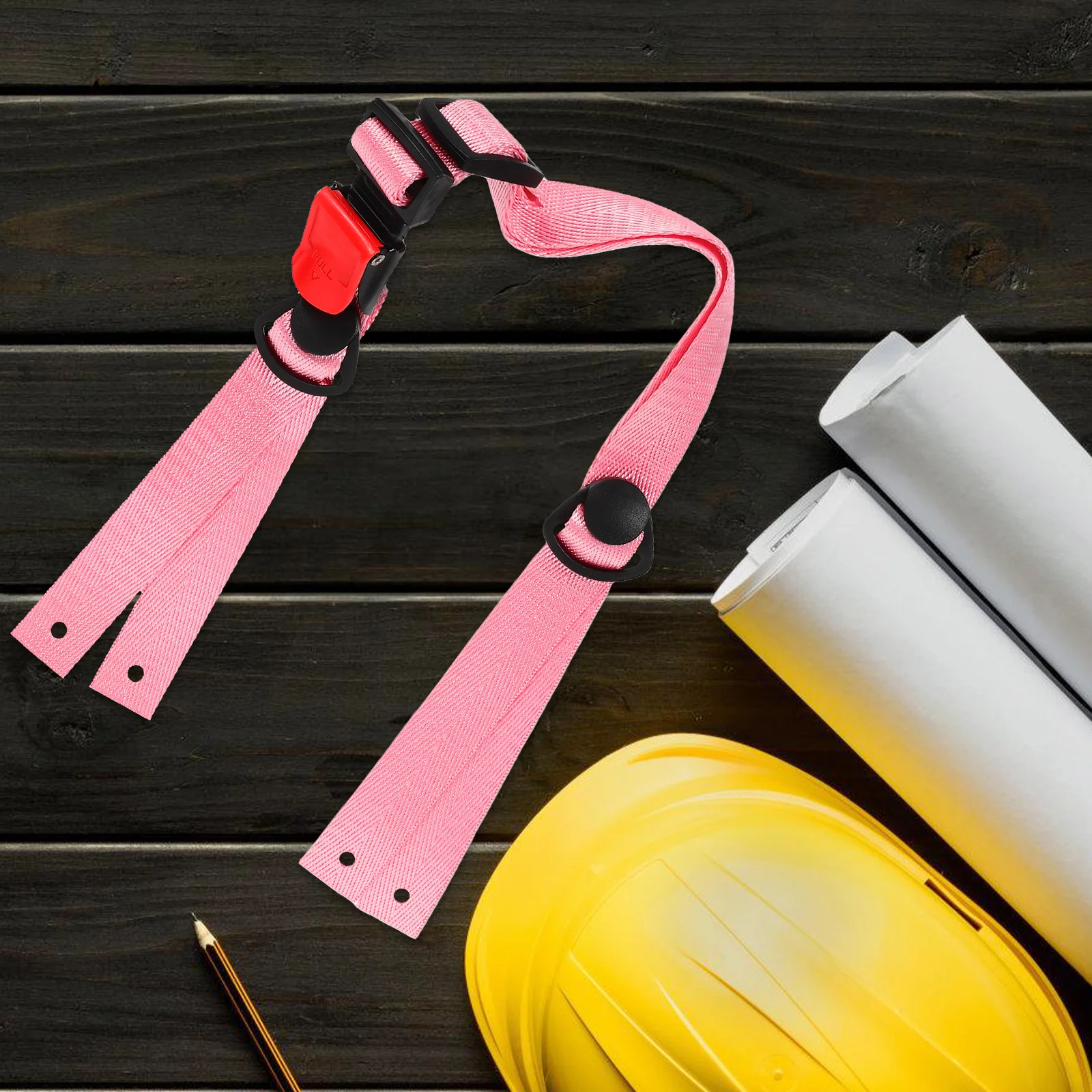 Pasek pod brodą Kask budowlany Bezpieczeństwo Rowerowy Wymiana Regulowany Rower