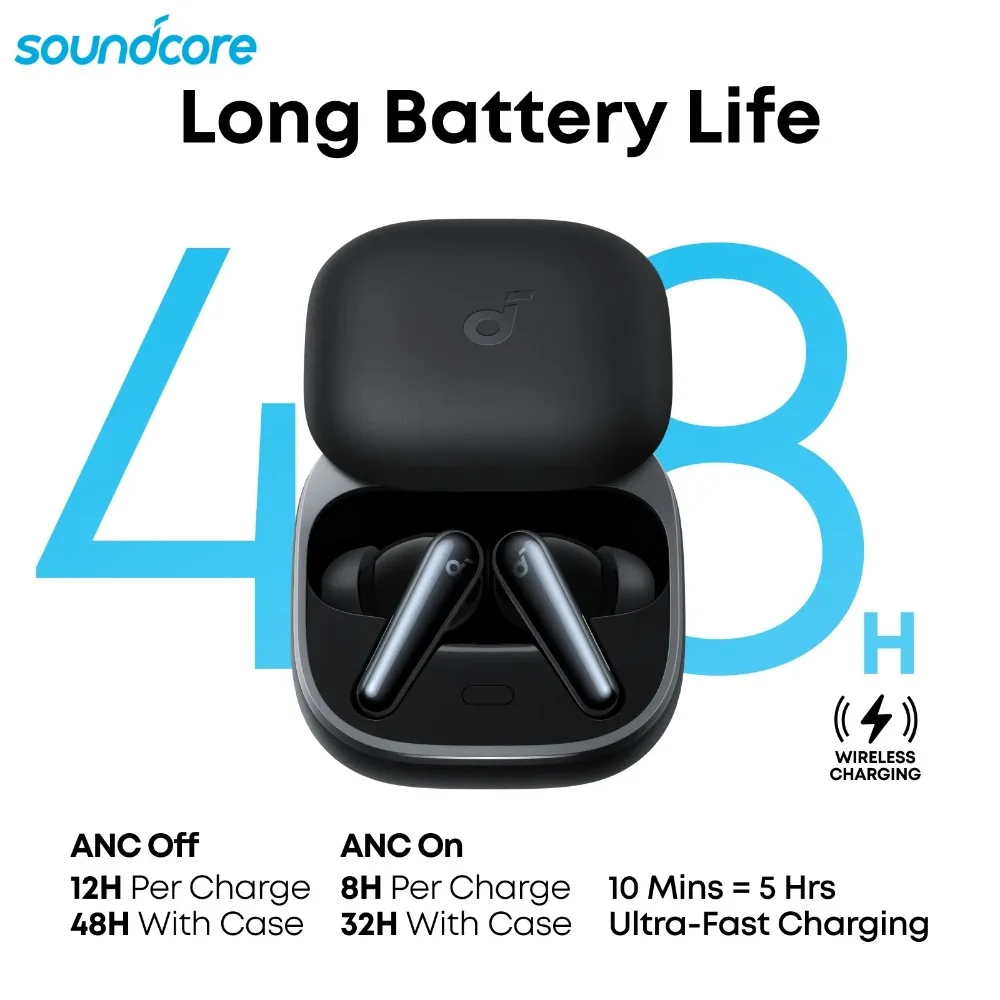 Anker Soundcore Liberty 5 TWS Earbuds Dolby Audio Active Noise Cancelling Wireless Bluetooth Sports In-ear Earphones