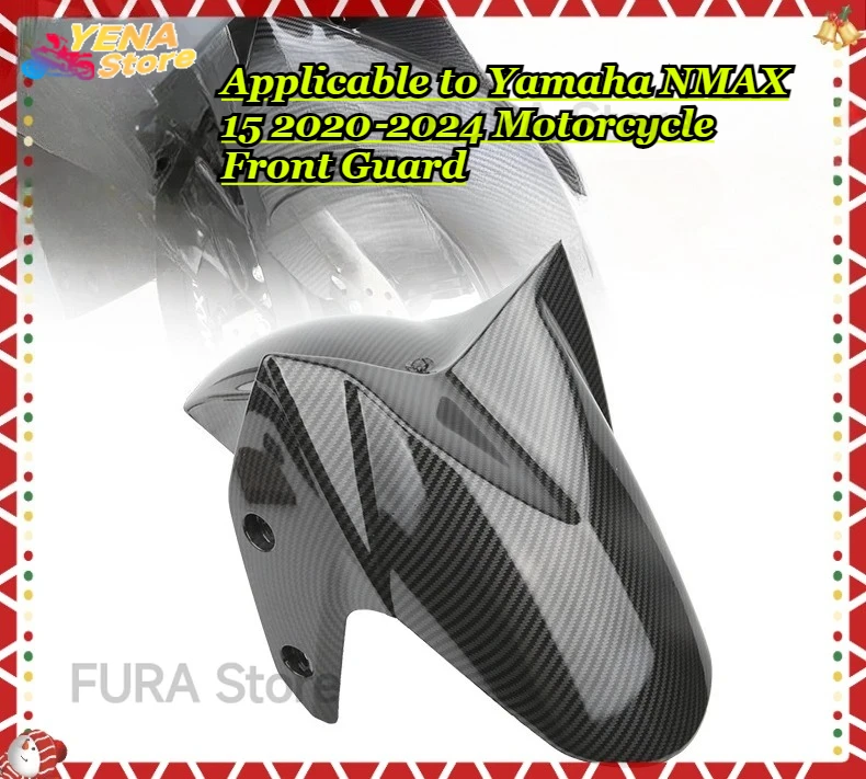 

Motorcycle Front Mudguard Carbon Fiber Guard Tire Hugger Applicable to Yamaha NMAX 15 2020‑2024 Motorcycle Front Guard