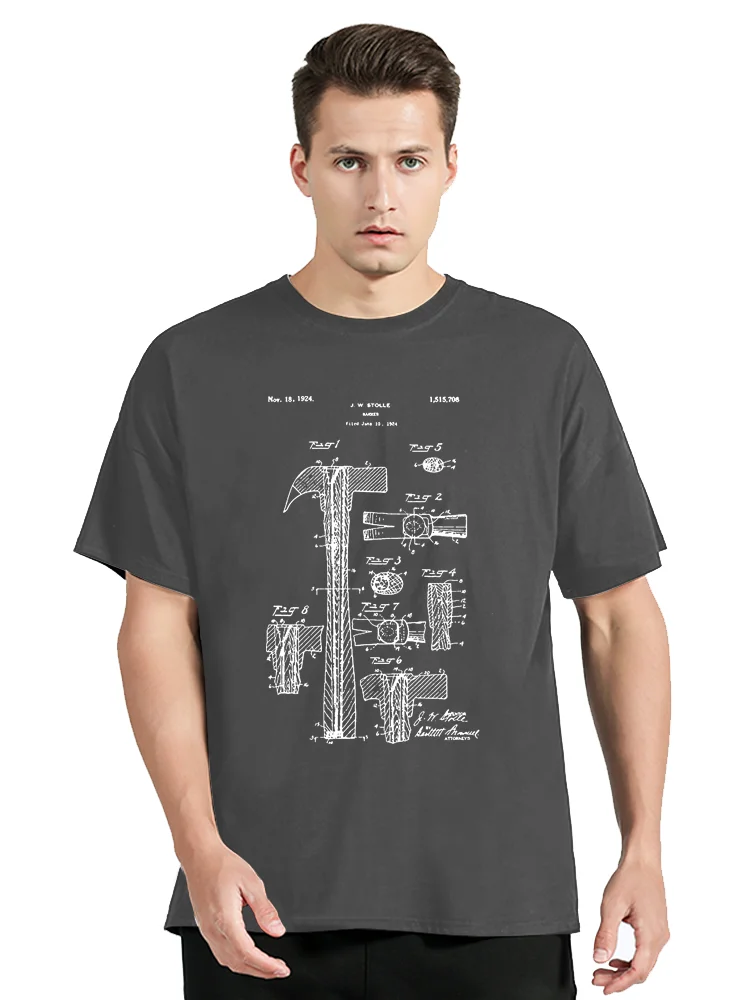 Handyman T Shirt Gift Men Cotton T-Shirt Gift Idea For Carpenter Woodwork Gift For Dad Gift Hip Hop Tees Tops Men Clothing