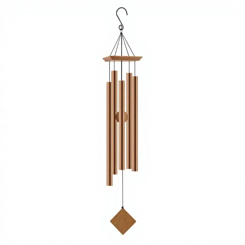 Large 121.9 cm Deep Tone Sympathy Memorial Wind Chime for Outdoor Garden Use Heavy Tuned Loss Loved One