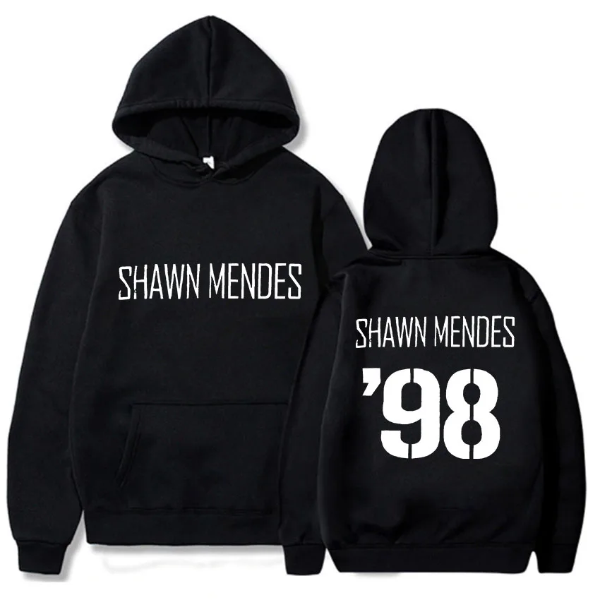 

Shawn Mendes Hoodie for Autumn/Winter Hip Hop Comfortable Sweatshirt With Pocket Gothic Soft Clothes Sudaderas Fashion Pullovers