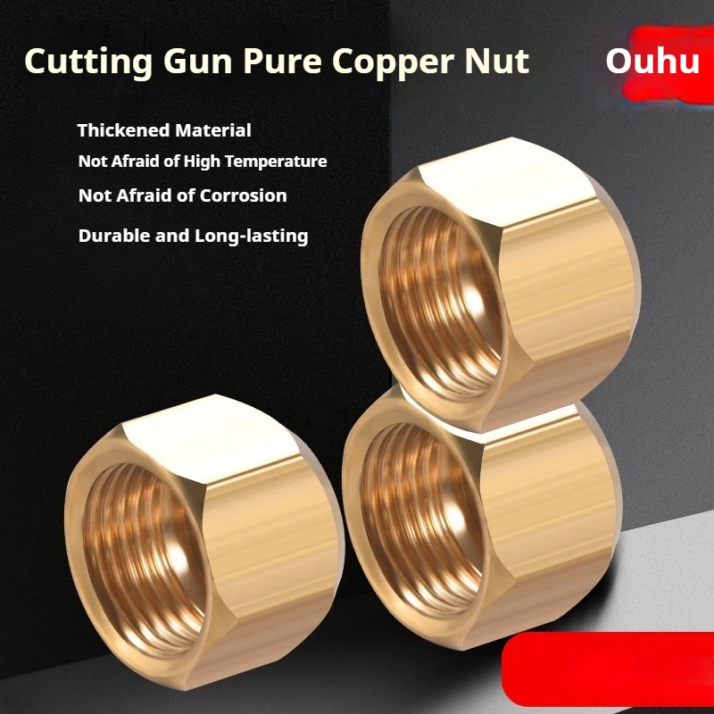 Type 30 100 300 Cutting Torch Fittings, Nozzle Nut Compression Cap & Oxygen Nozzle Screw